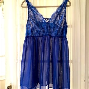 💙CACIQUE EYELASH LACE BABYDOLL 18-20💙